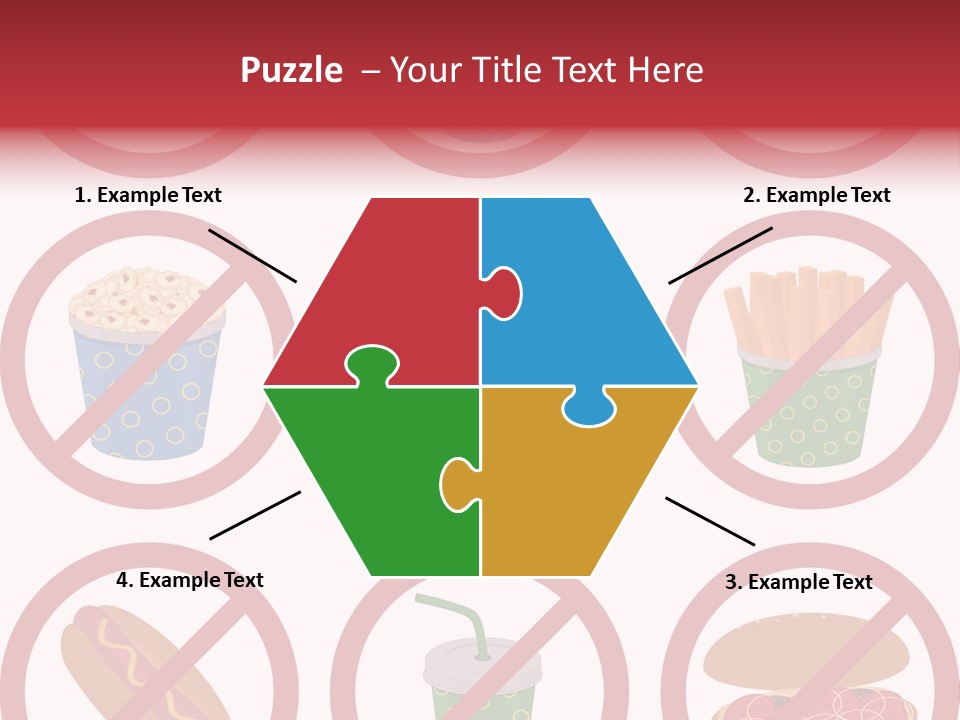 Burger Restriction Drink PowerPoint Template