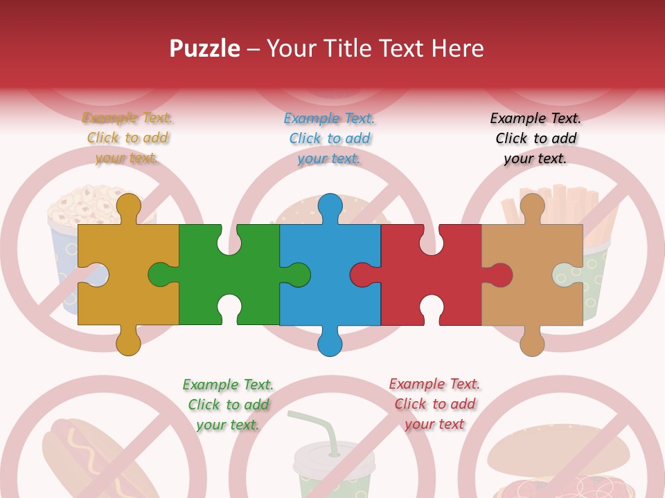 Burger Restriction Drink PowerPoint Template