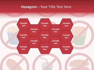 Burger Restriction Drink PowerPoint Template