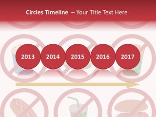 Burger Restriction Drink PowerPoint Template