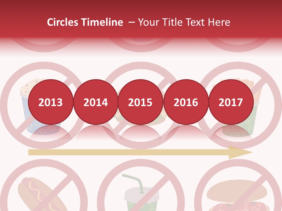 Burger Restriction Drink PowerPoint Template