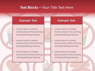 Burger Restriction Drink PowerPoint Template
