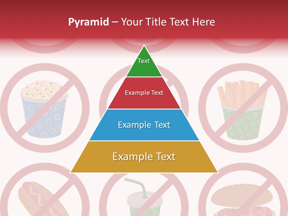 Burger Restriction Drink PowerPoint Template