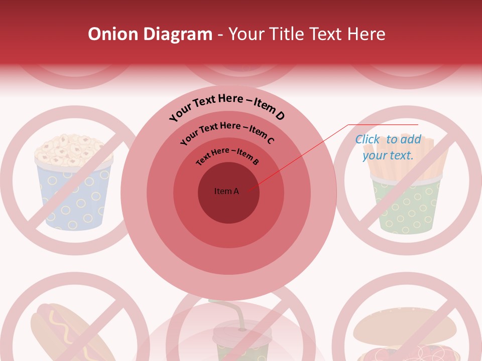 Burger Restriction Drink PowerPoint Template