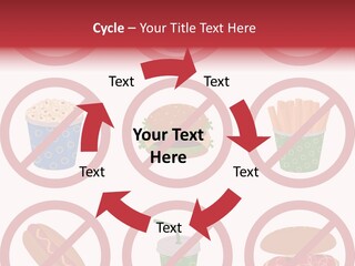 Burger Restriction Drink PowerPoint Template