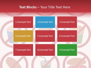 Burger Restriction Drink PowerPoint Template