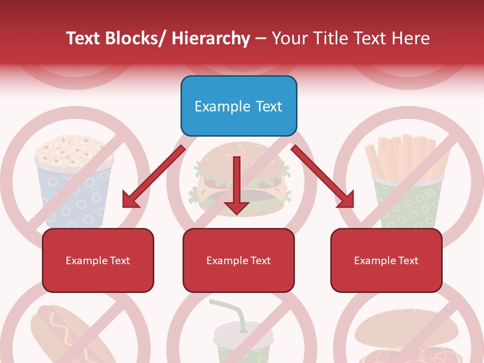 Burger Restriction Drink PowerPoint Template
