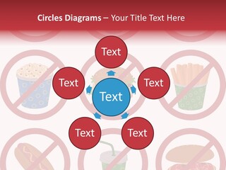 Burger Restriction Drink PowerPoint Template