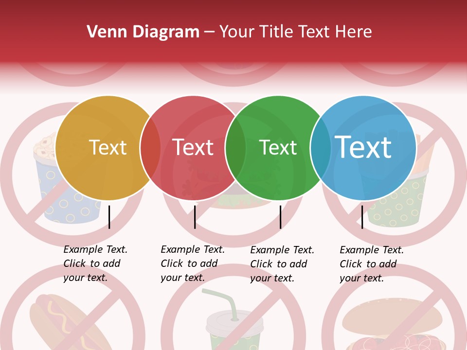 Burger Restriction Drink PowerPoint Template