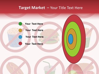 Burger Restriction Drink PowerPoint Template