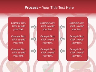 Burger Restriction Drink PowerPoint Template