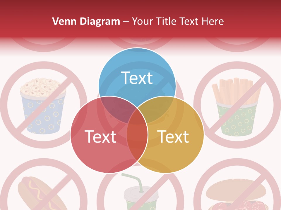 Burger Restriction Drink PowerPoint Template