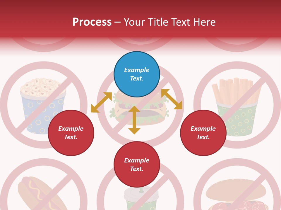 Burger Restriction Drink PowerPoint Template