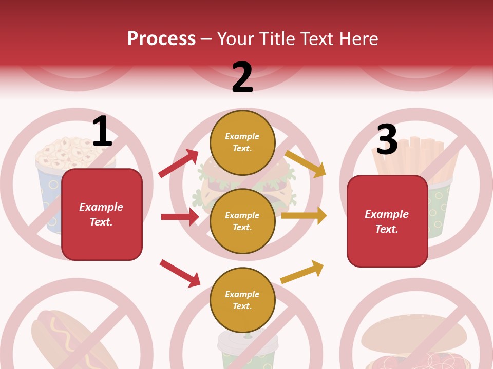 Burger Restriction Drink PowerPoint Template