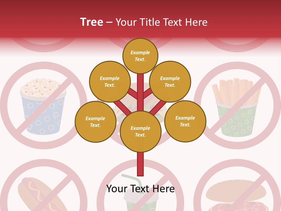 Burger Restriction Drink PowerPoint Template