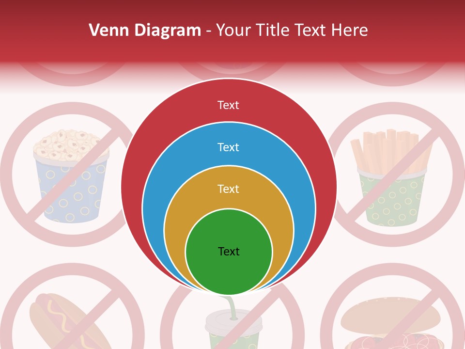 Burger Restriction Drink PowerPoint Template