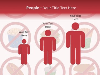 Burger Restriction Drink PowerPoint Template