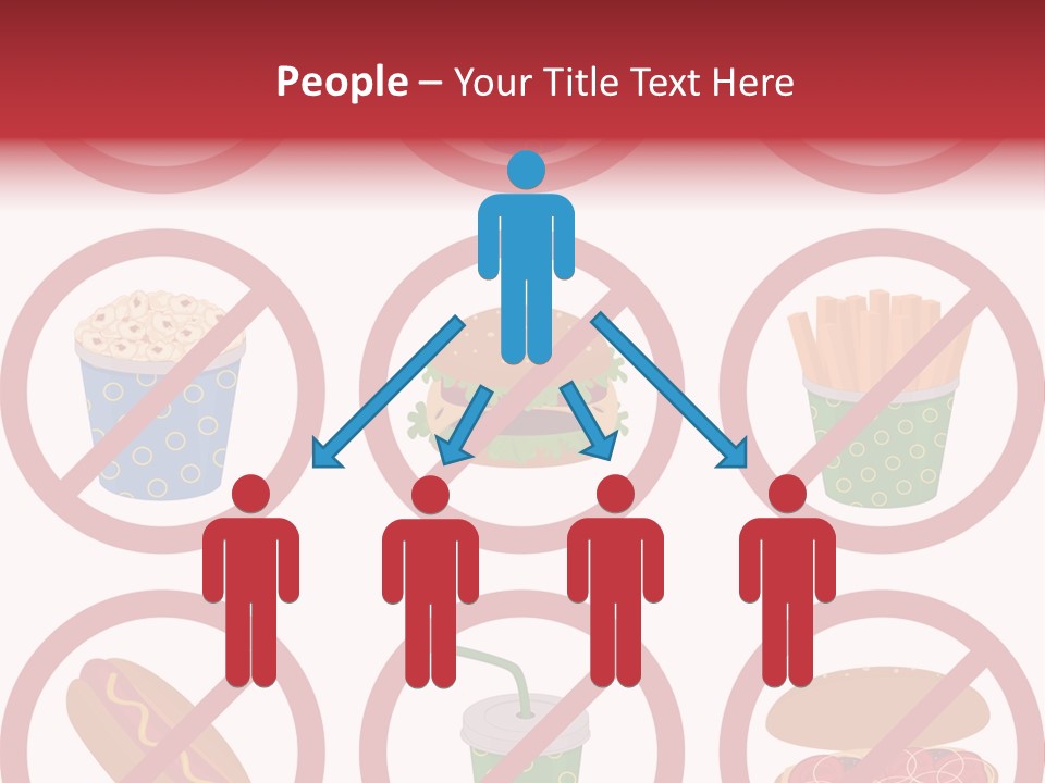 Burger Restriction Drink PowerPoint Template