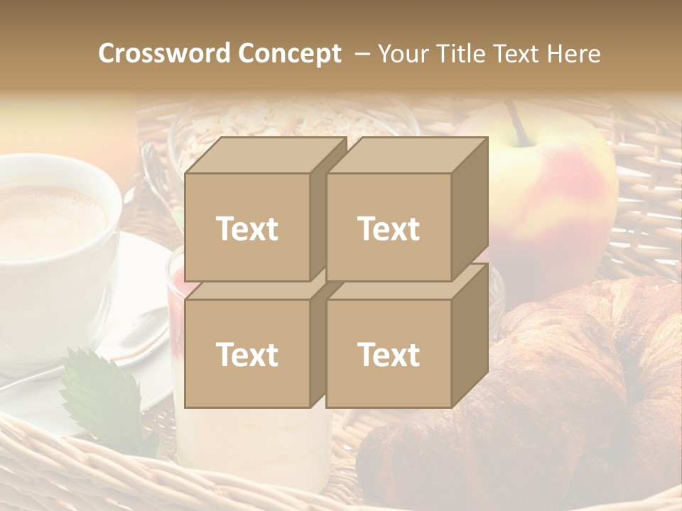 Symbol Vector Hamburger PowerPoint Template