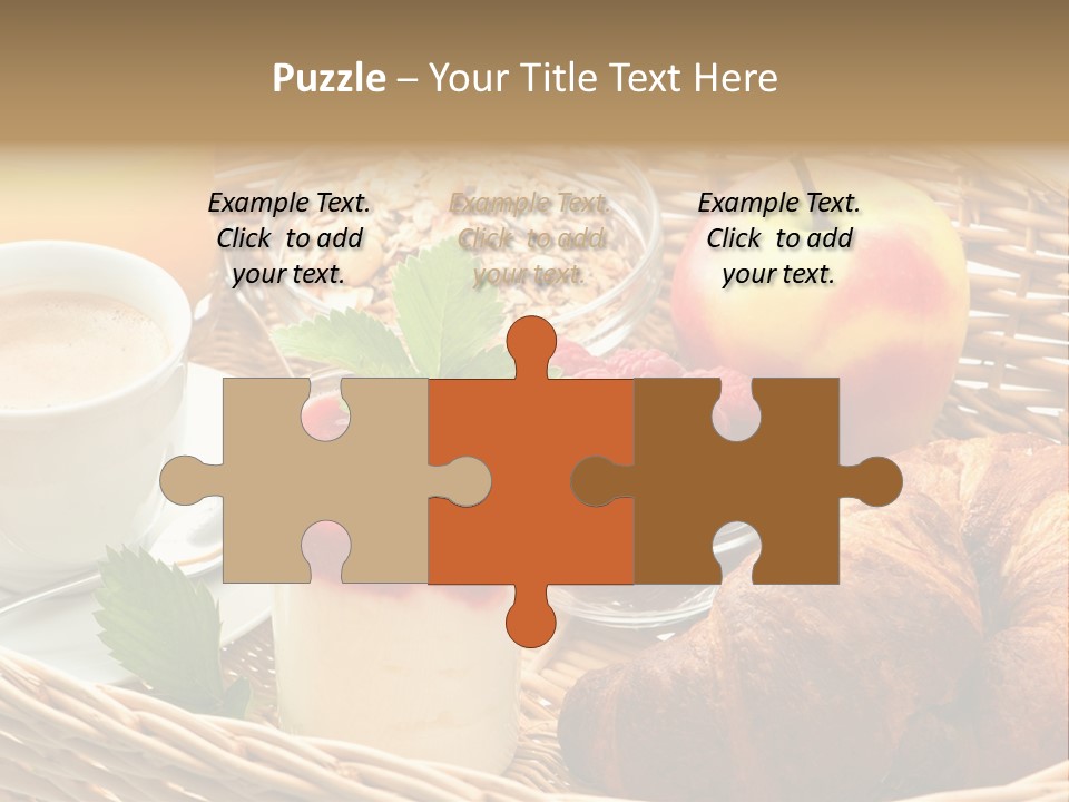 Symbol Vector Hamburger PowerPoint Template