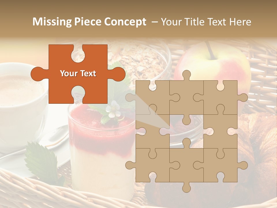 Symbol Vector Hamburger PowerPoint Template