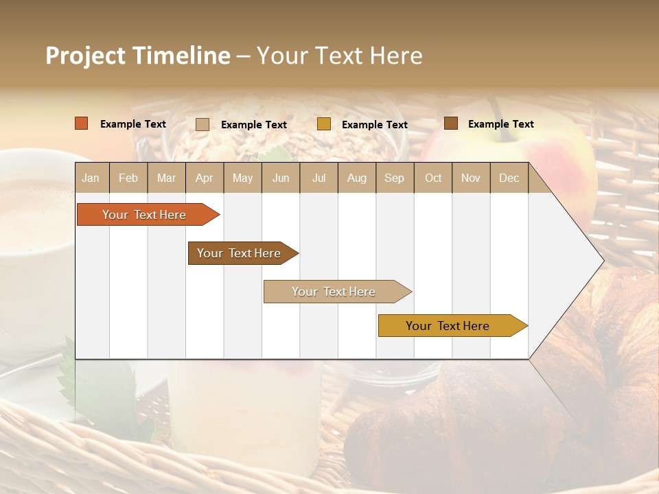 Symbol Vector Hamburger PowerPoint Template