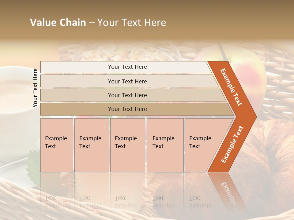 Symbol Vector Hamburger PowerPoint Template