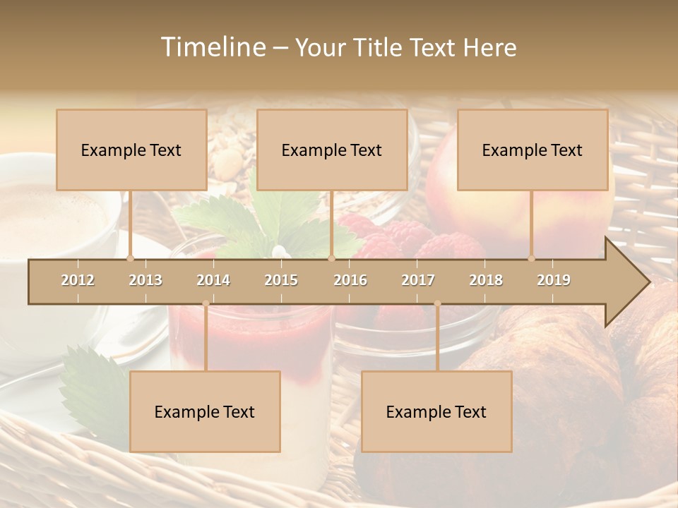 Symbol Vector Hamburger PowerPoint Template
