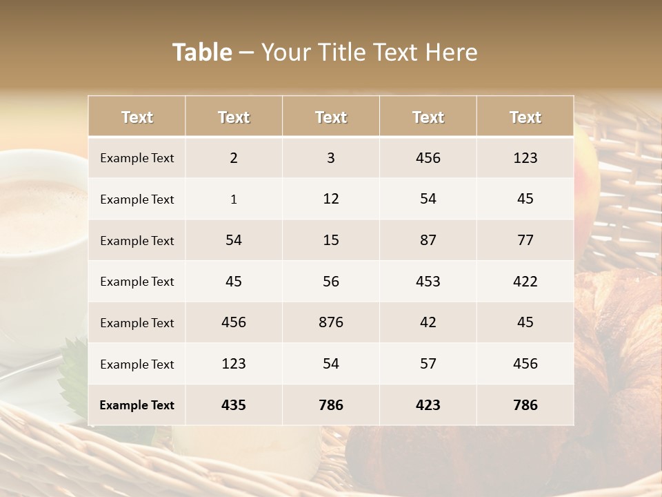 Symbol Vector Hamburger PowerPoint Template