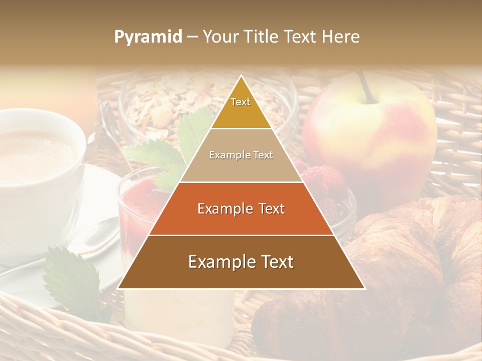 Symbol Vector Hamburger PowerPoint Template