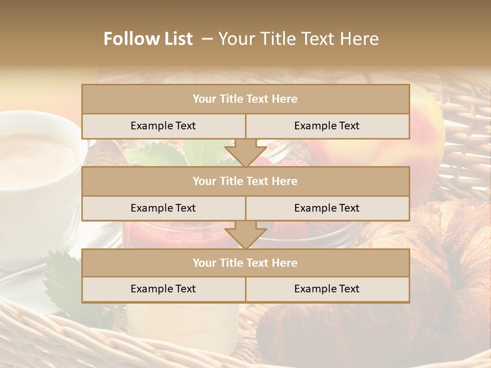 Symbol Vector Hamburger PowerPoint Template