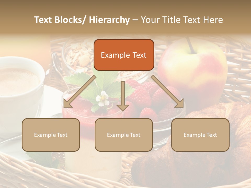 Symbol Vector Hamburger PowerPoint Template