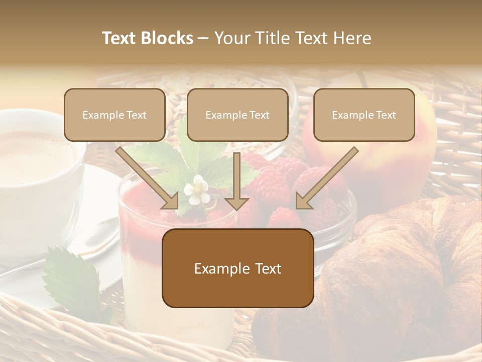 Symbol Vector Hamburger PowerPoint Template