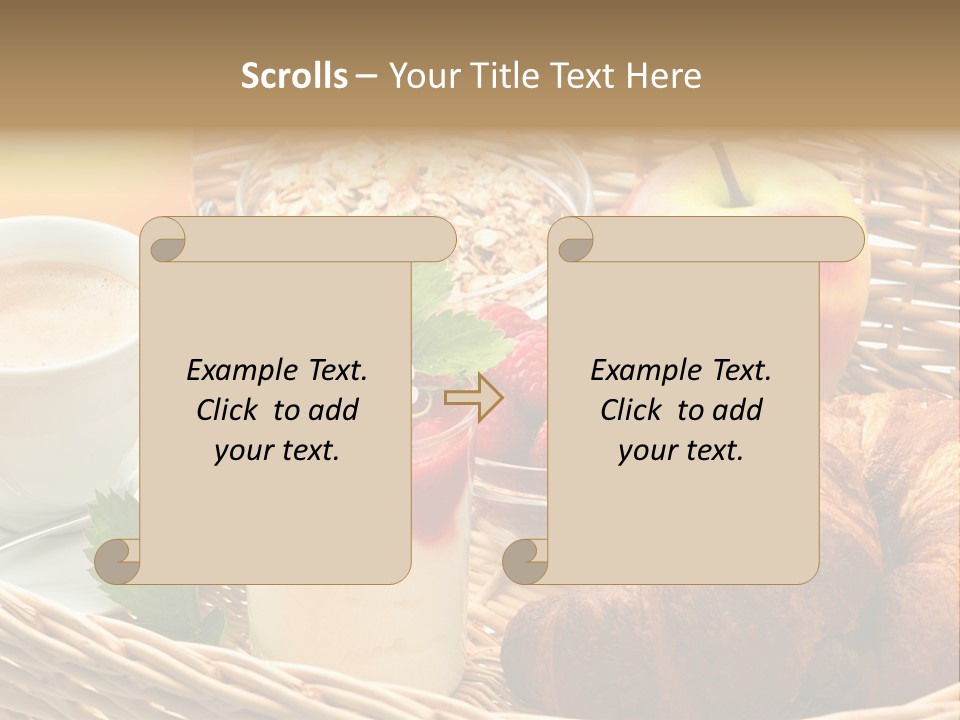 Symbol Vector Hamburger PowerPoint Template