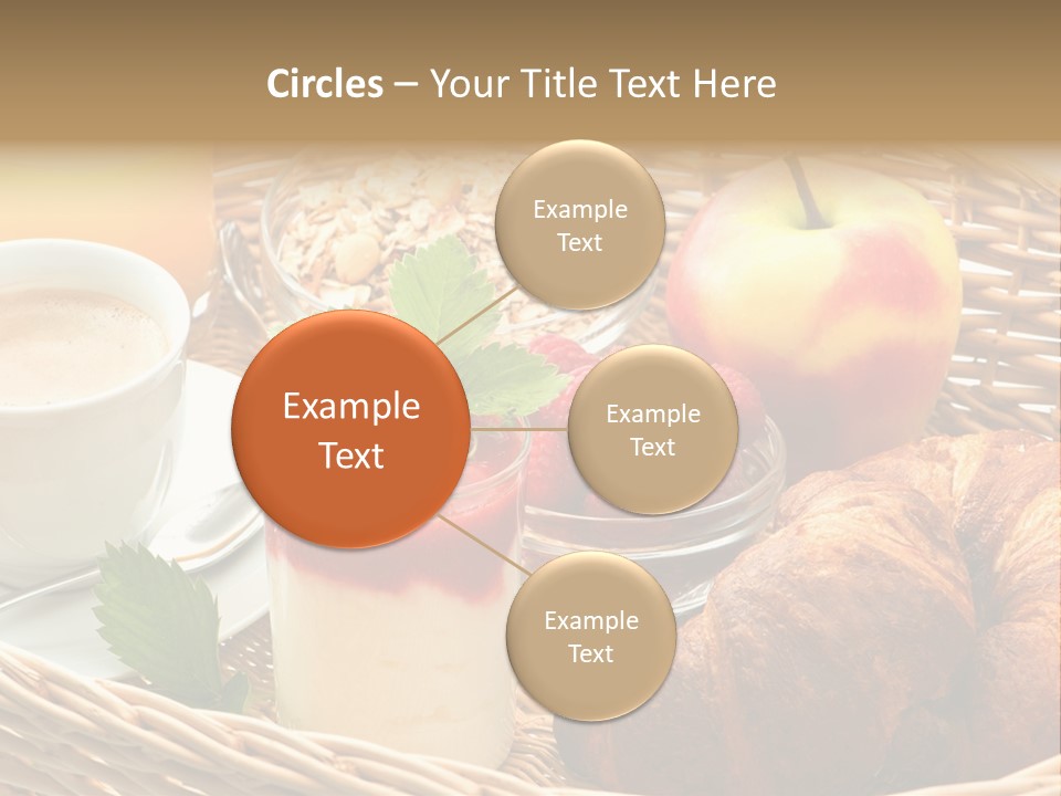 Symbol Vector Hamburger PowerPoint Template