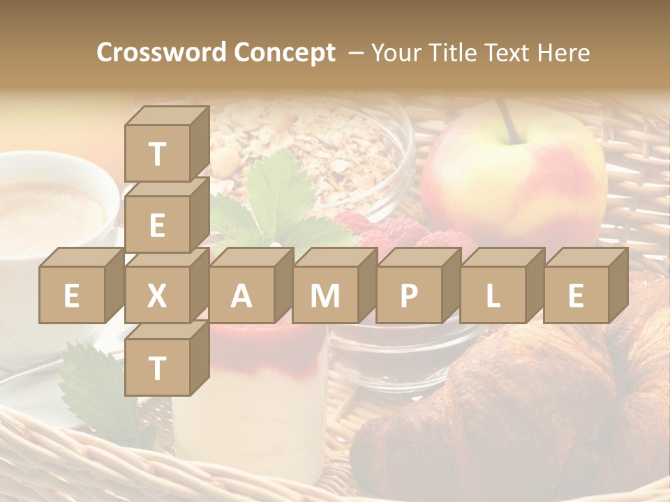 Symbol Vector Hamburger PowerPoint Template