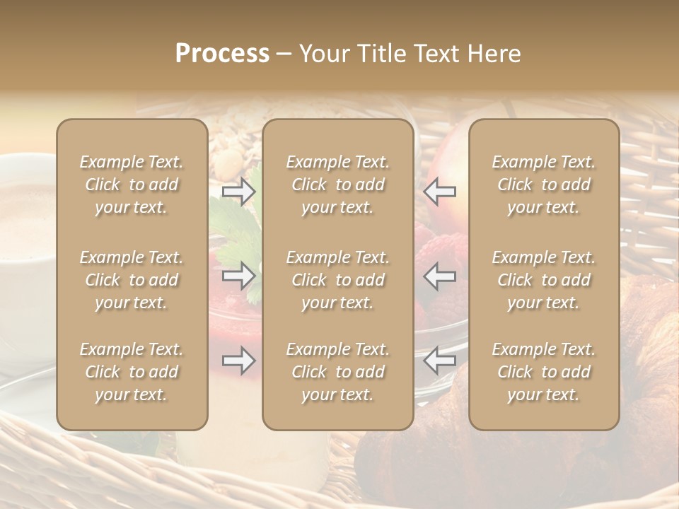 Symbol Vector Hamburger PowerPoint Template