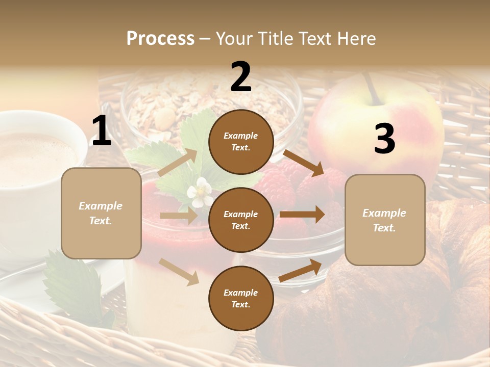 Symbol Vector Hamburger PowerPoint Template