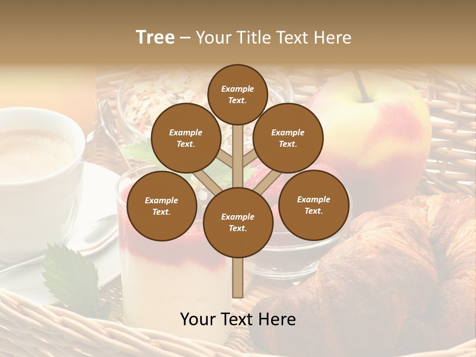 Symbol Vector Hamburger PowerPoint Template