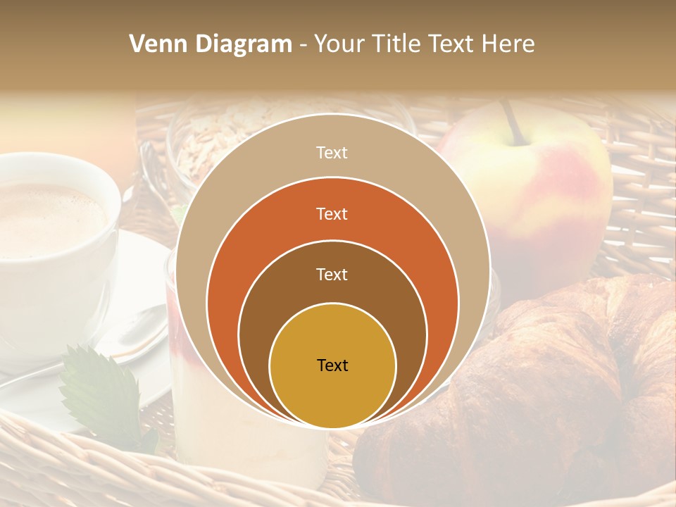 Symbol Vector Hamburger PowerPoint Template