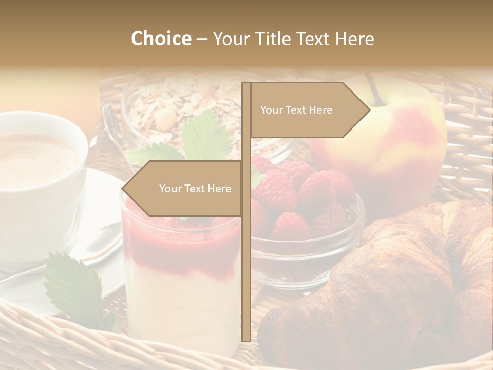 Symbol Vector Hamburger PowerPoint Template