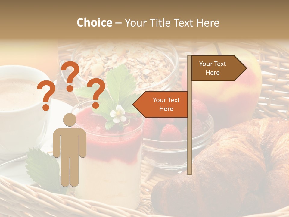 Symbol Vector Hamburger PowerPoint Template