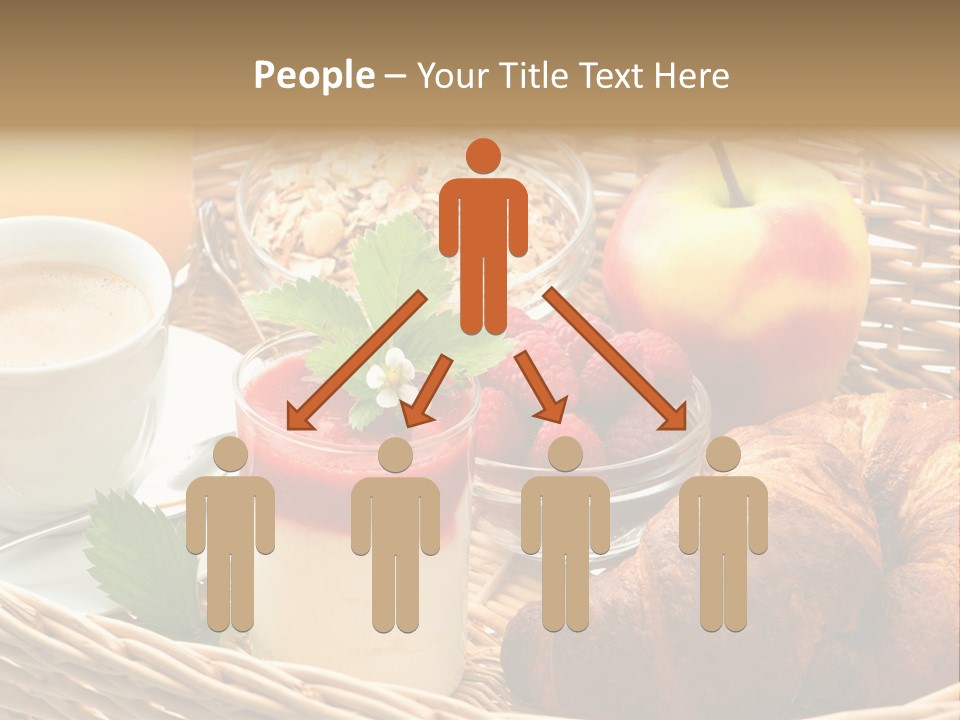 Symbol Vector Hamburger PowerPoint Template