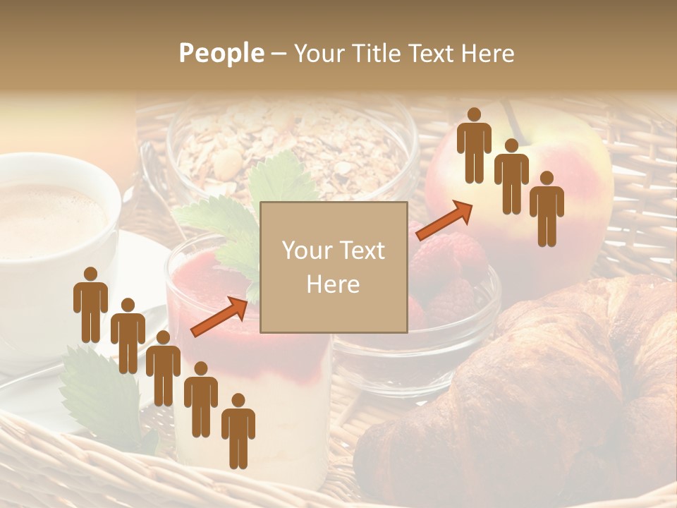 Symbol Vector Hamburger PowerPoint Template