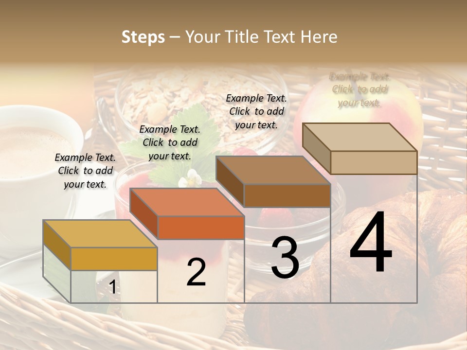 Symbol Vector Hamburger PowerPoint Template
