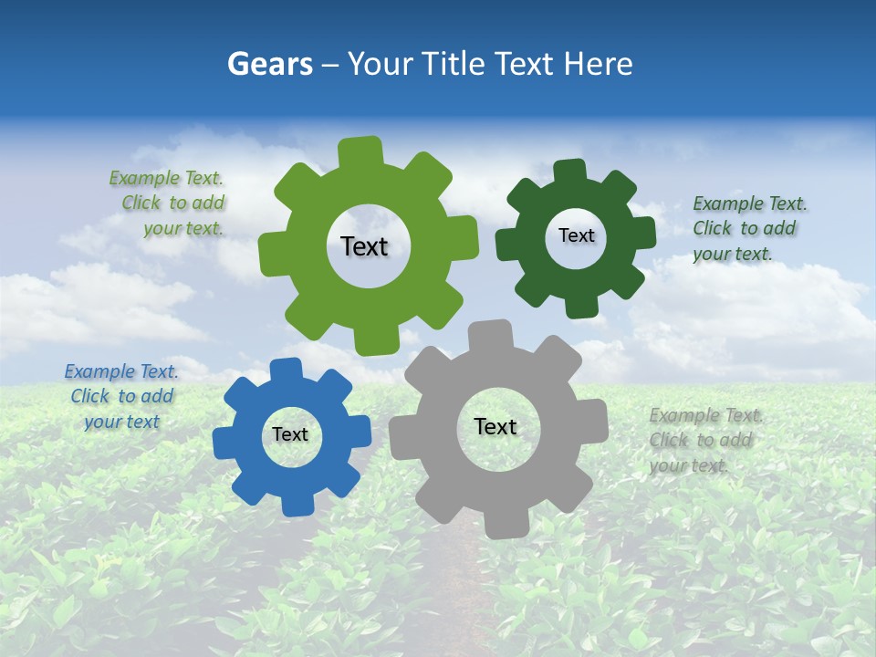 Fast Food Pernicious Balance PowerPoint Template