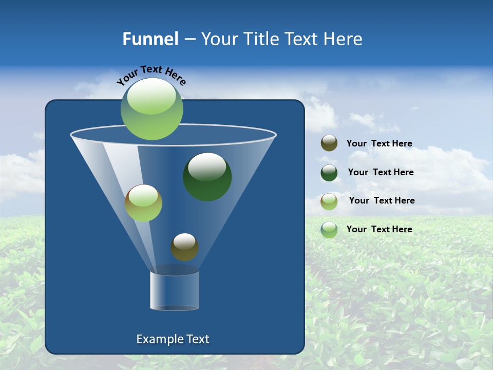 Fast Food Pernicious Balance PowerPoint Template
