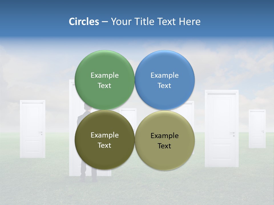 Healthy Lifestyle French Fries Warning PowerPoint Template