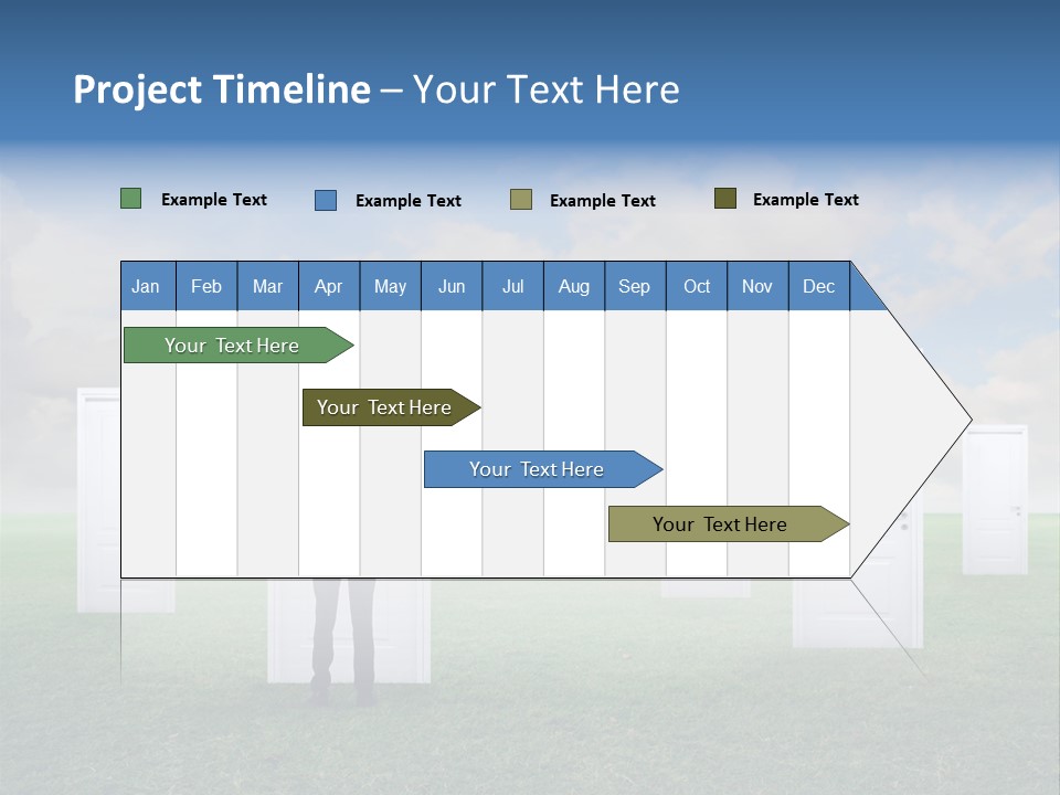 Healthy Lifestyle French Fries Warning PowerPoint Template