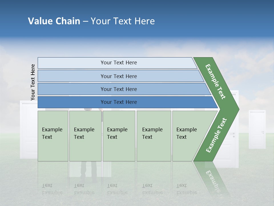 Healthy Lifestyle French Fries Warning PowerPoint Template